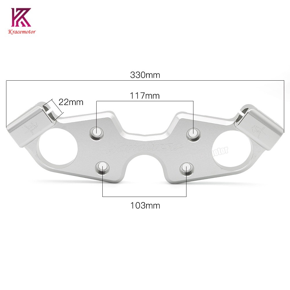 Lowering Triple Tree Front End Upper Top Clamp For GSX1300 Hayabusa 1999-2020 21