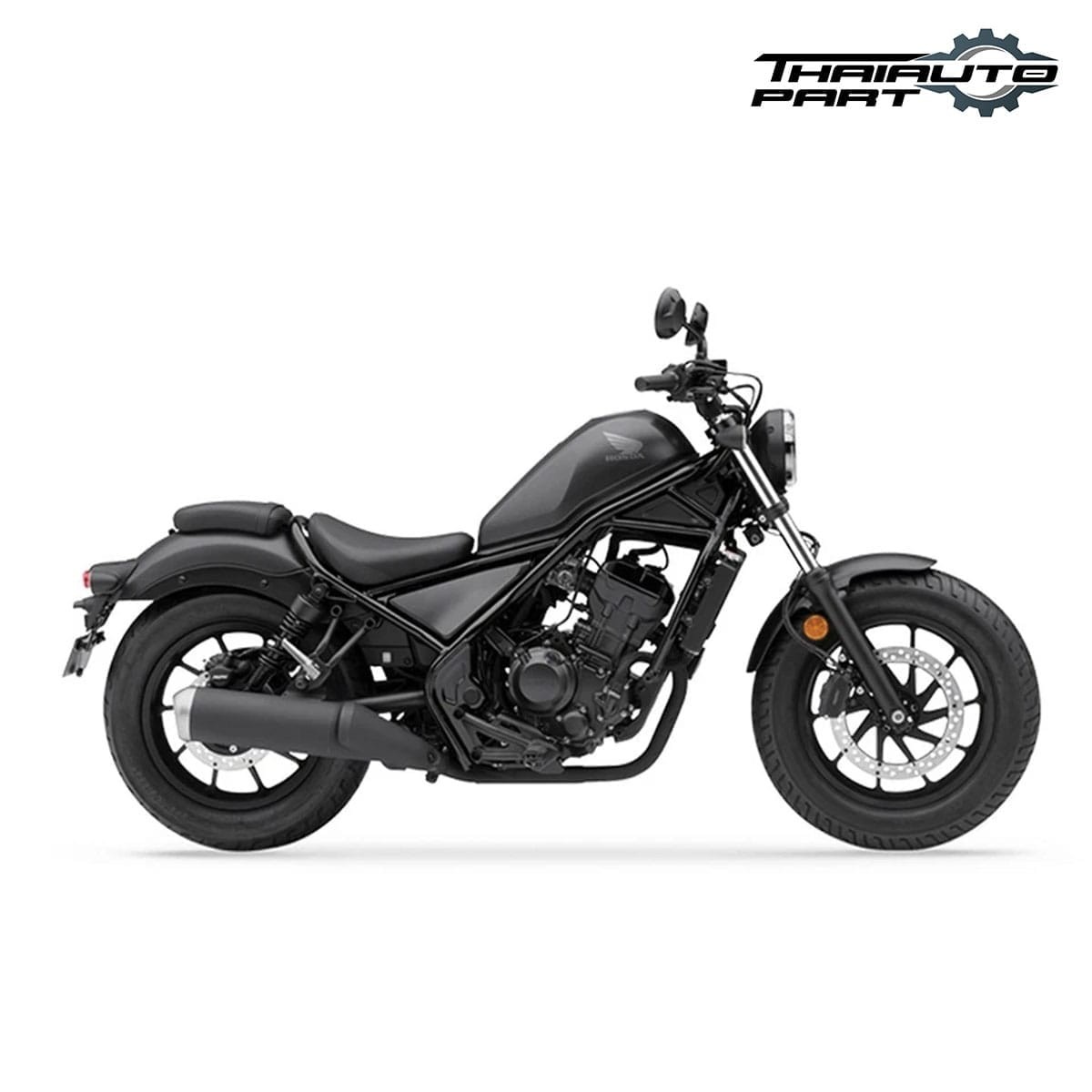 Fuel Gas Tank Petrol Cover Fairing Black For Honda CMX Rebel 300 500 2017-2025