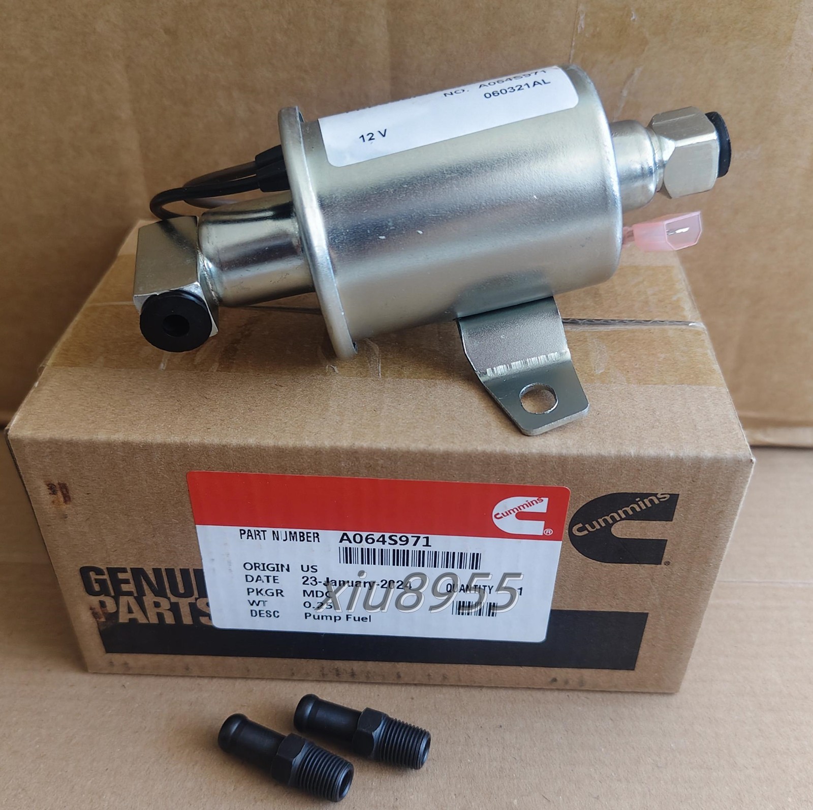 E11009 Onan Fuel Pump For Cummins Generator A047N923 1492331 A029F891 A064S971