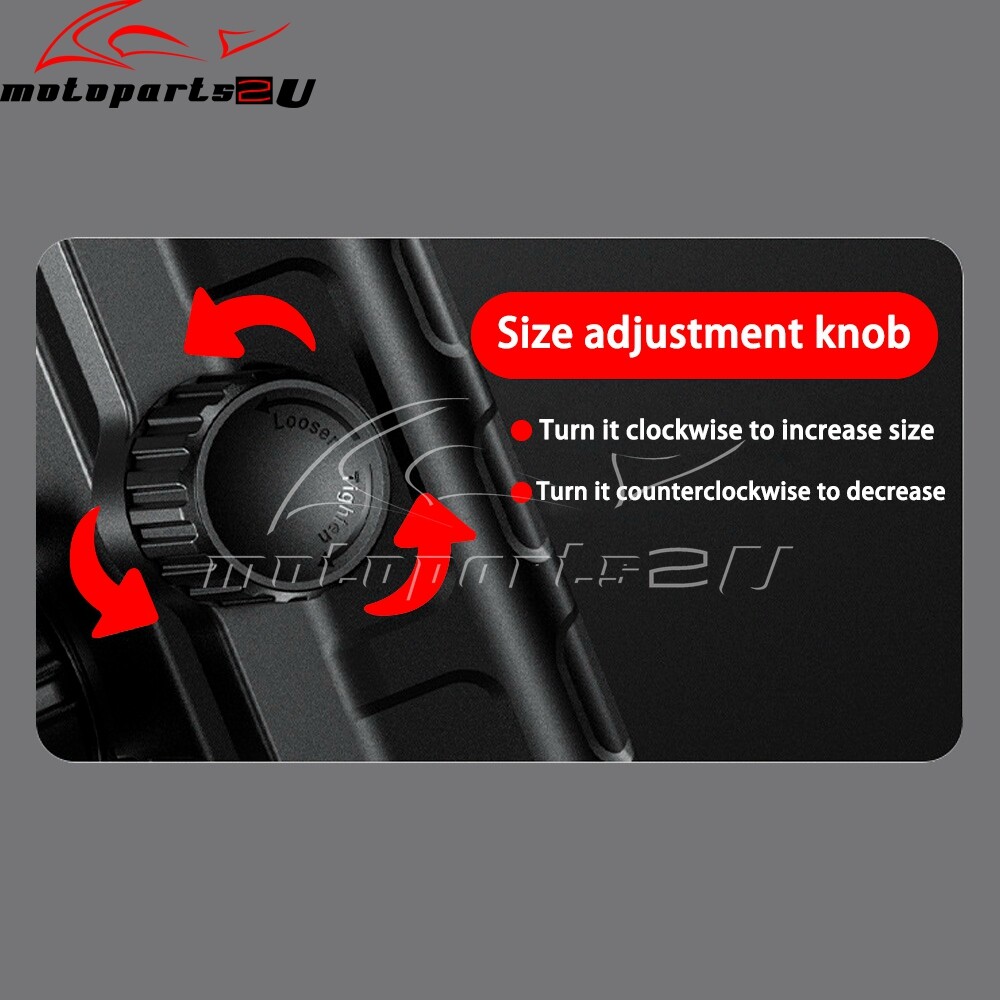 Handlebar Phone Carrier Mount Holder Kit For Harley VRSC Sportster Dyna Softail