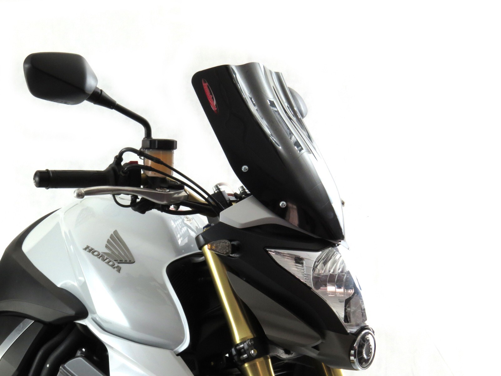 Windshield with Fitting Kit for Honda CB1000R 2008 – 2017 380mm Dark Smoke
