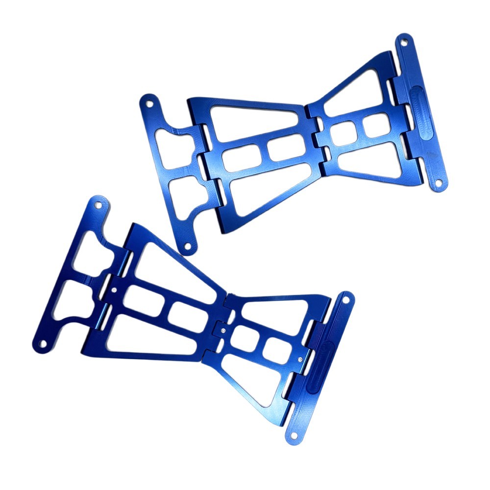Saddlebag Billet Aluminum Composite Lid Stoppers For Harley Touring 2014-2023