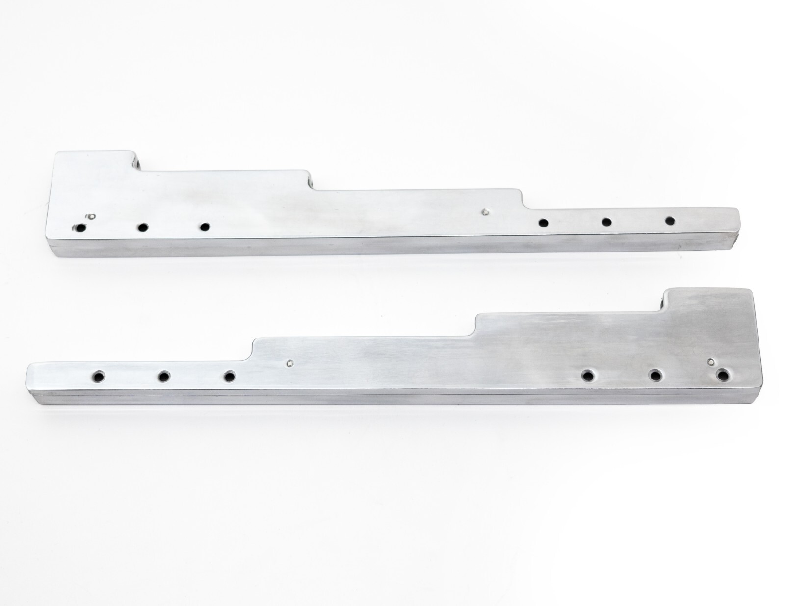 ALUMINUM BILLET 9.5MM WIRE LOOM SET FINNED – POLISHED
