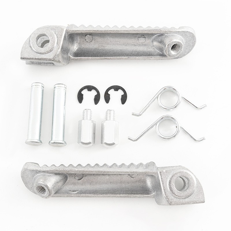 Front Foot Peg Rest Footrest Pedal For 1994-24 Yamaha YZF R1 R3 R6 FZ07 FZ09 FZ6