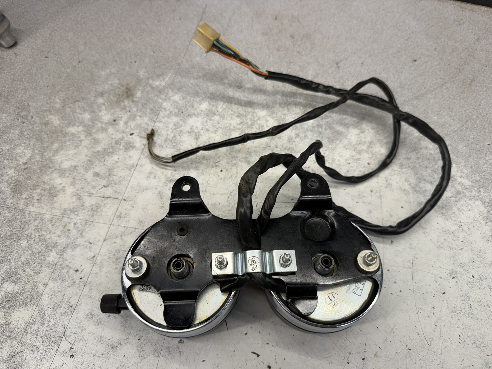 1972 Suzuki TC125 LIKE NEW GAUGES METER SPEEDO TACH X3-1278.AEK
