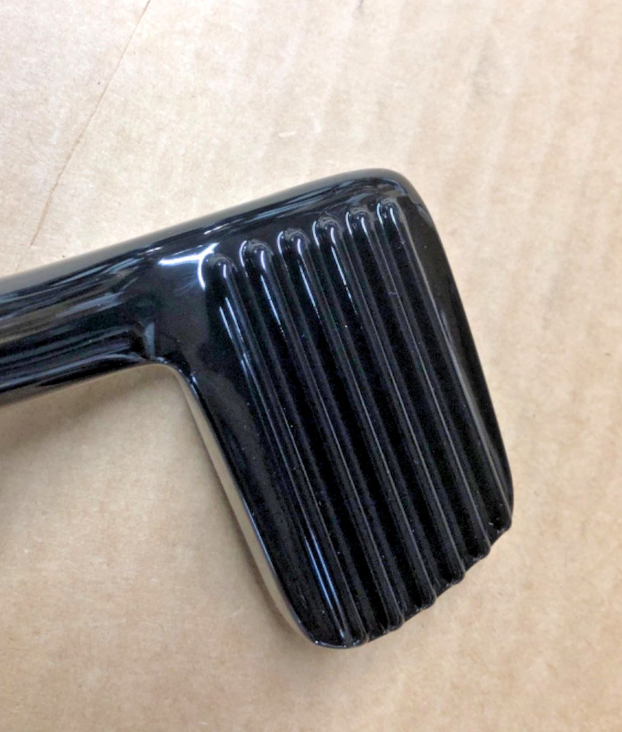 Harley FXR Rear Mid Control Brake Pedal 42523-87 CONV. POWDER COATED BLACK GLOSS