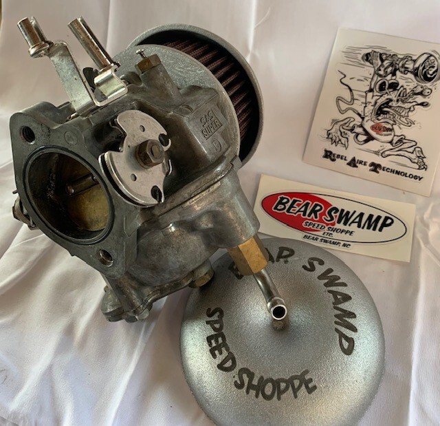 R.A.T. Custom Air CLeaner for S&S Super E Carburetor with Plain Cover