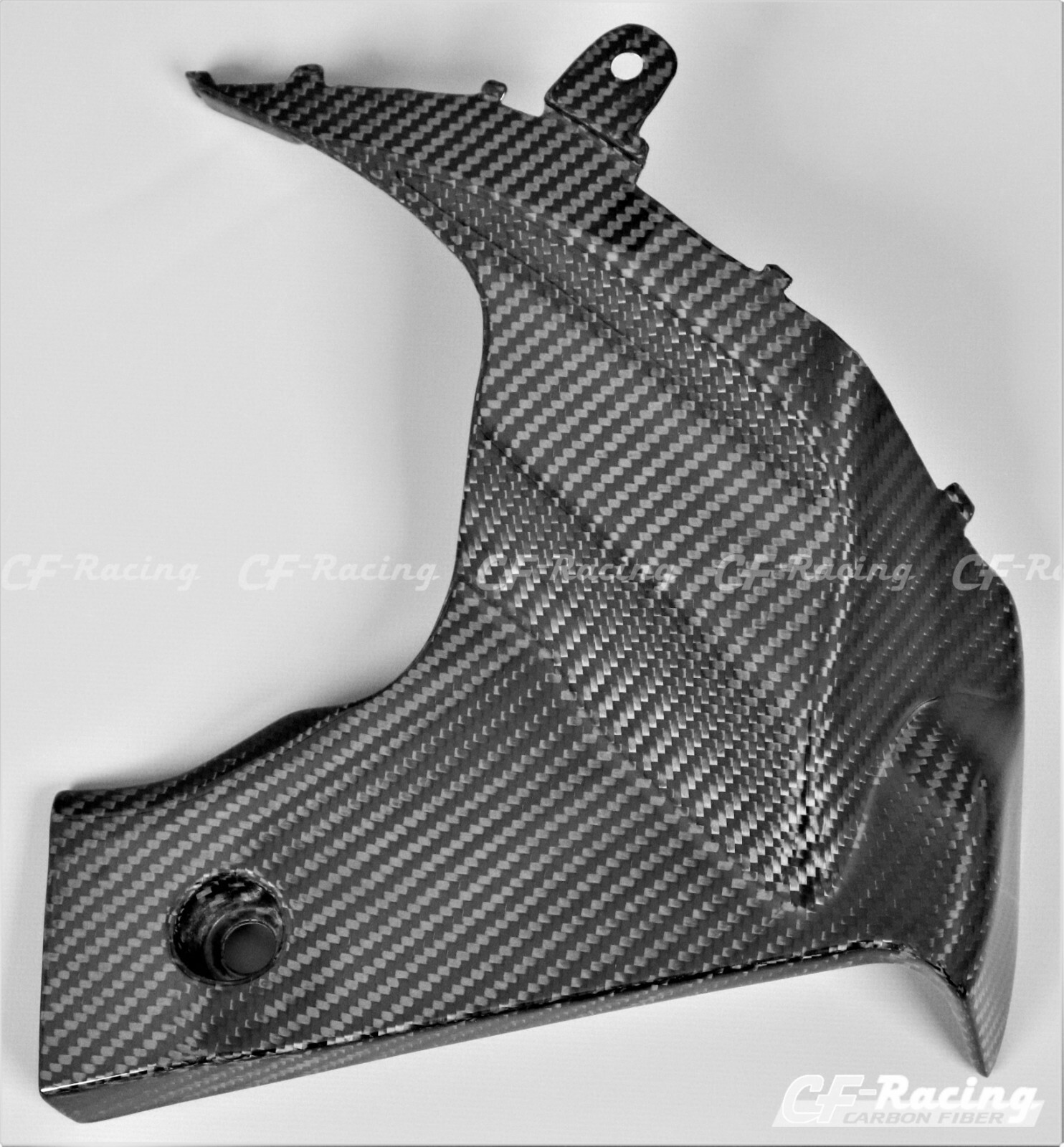 2009-2016 Suzuki GSX-R1000 Heat Shield – 100% Carbon Fiber