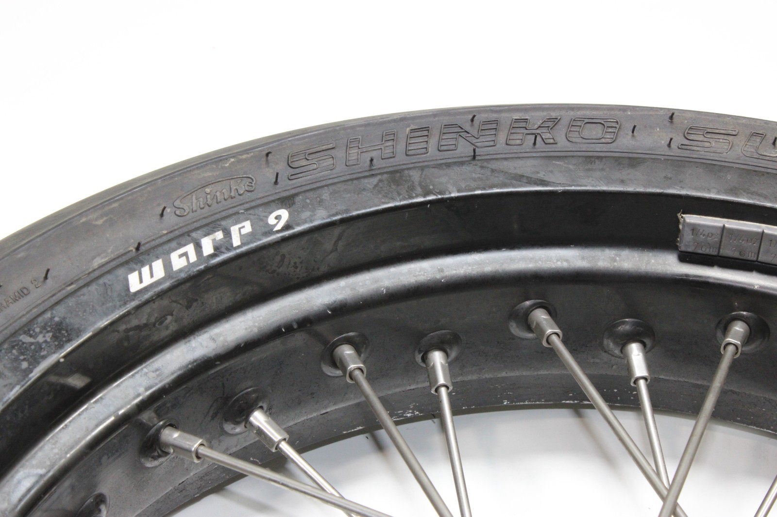 2007 RMZ250 Warp 9 Rim Front Spoke Hole 17 x 3.50 H5