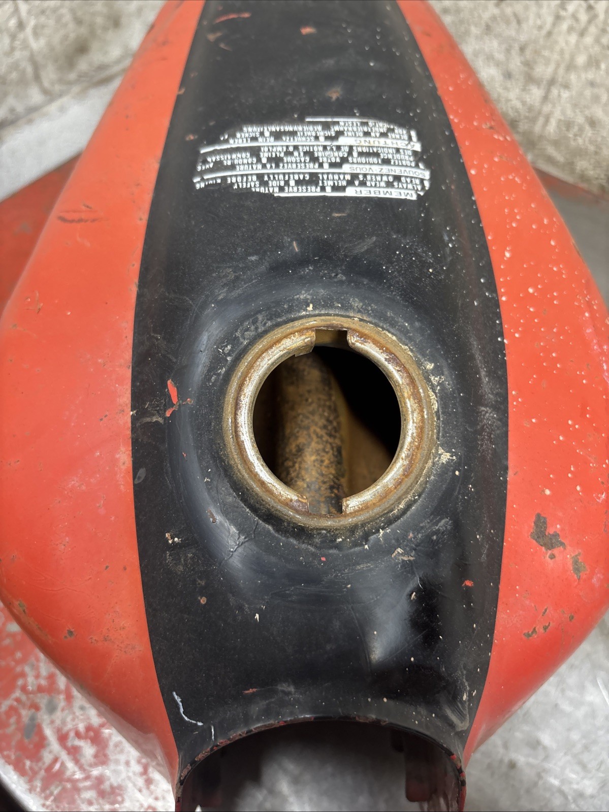 1982 Honda Xl125s Xl 125 Gas Fuel Petrol Tank Cap Petcock OEM Vintage Original