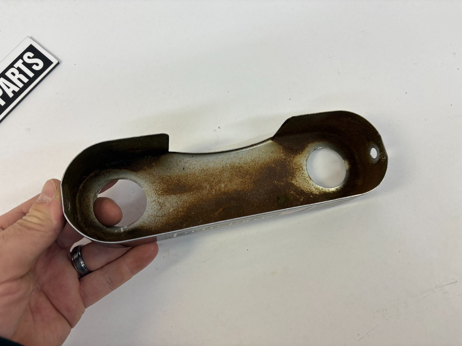 Harley USA Flag Sportster 35mm front fork lower tree trim cover cap