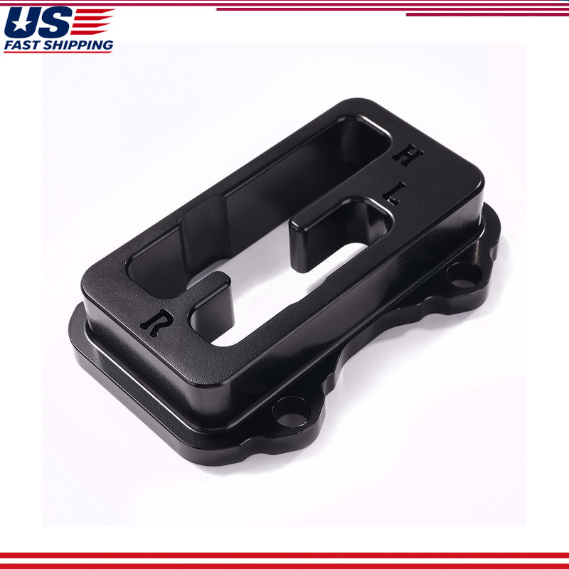 Shifter Gate Kawasaki KRX 1000/KRX 1000-4, Black Anodized, 6061 T6 Aluminum
