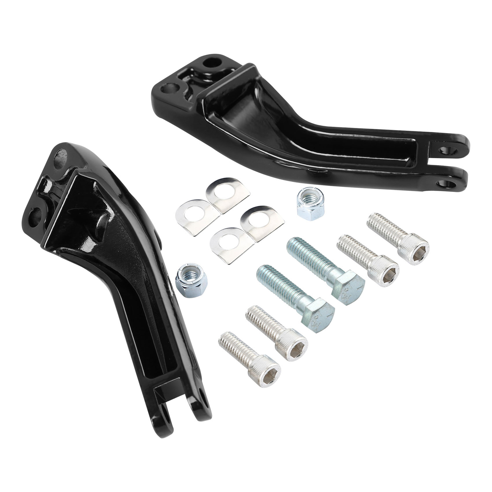 TCMT Passenger Foot Peg Mounting Brackets For Harley Dyna Wide Glide 2006-2017