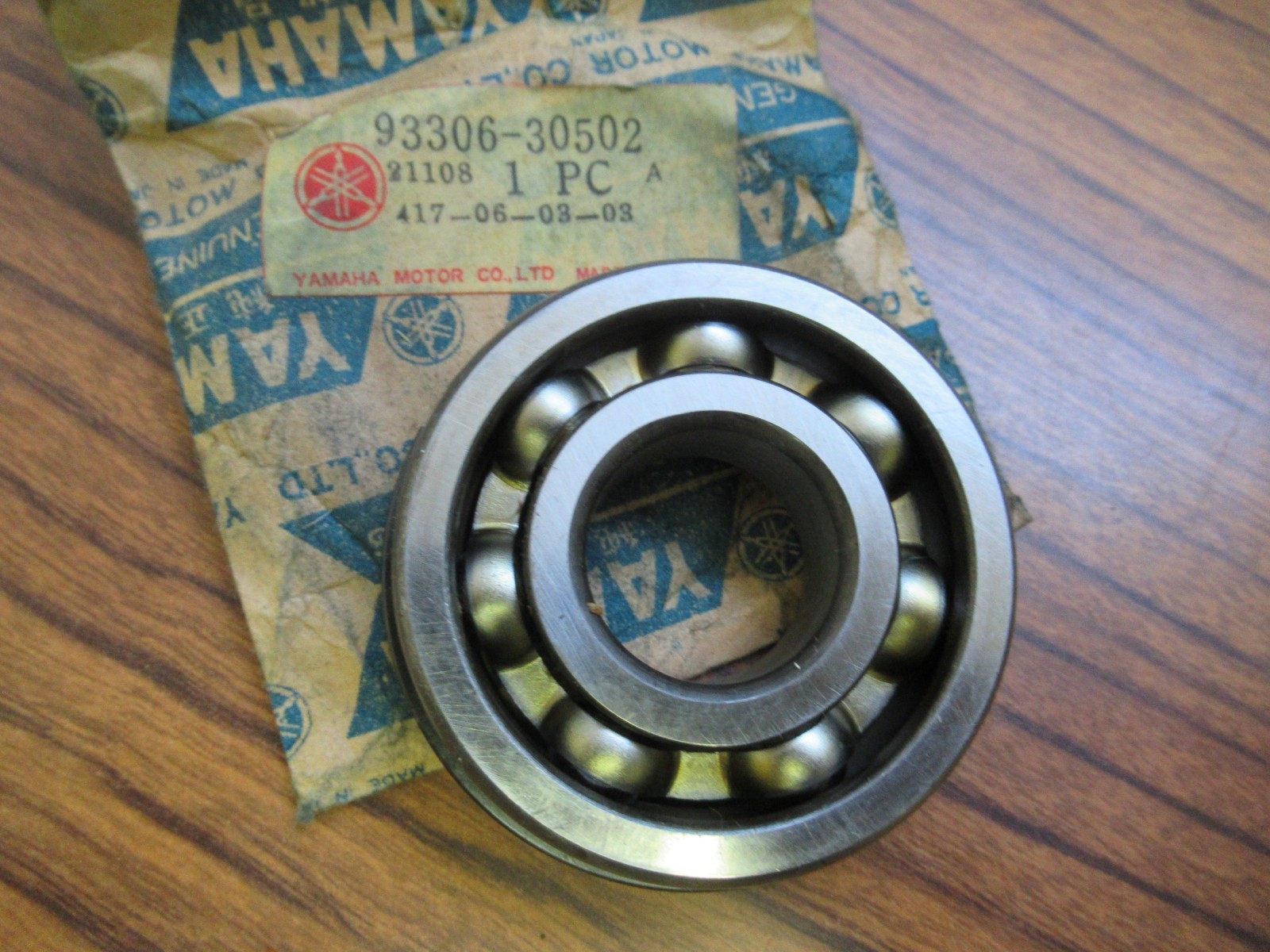 YAMAHA OEM TRANSMISSION BEARING – ’64-71 TD1 TD2 YM1 YDS DS6 +++ MOTORCYCLE