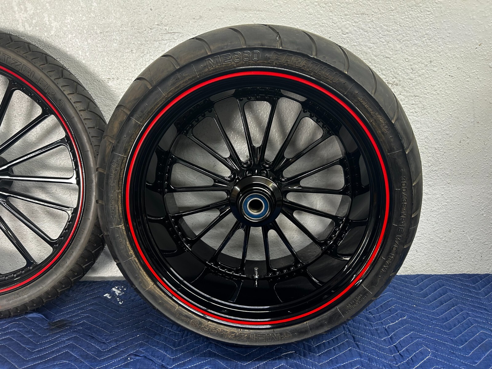 PM Hooligan black set 21×2.15 3/4 single disc 18×10.5 SSD 1″ with tires