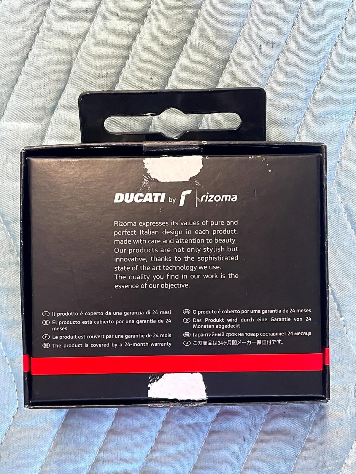 Ducati Performance by Rizoma Red Billet Aluminum Clutch Fluid Reservoir 96180511