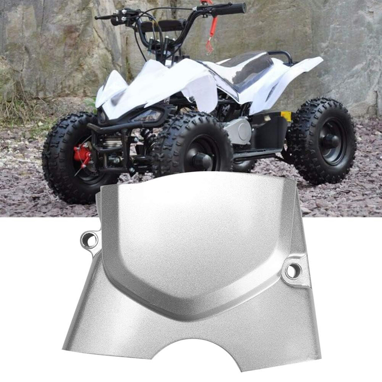 Left Front Sprocket Chain Cover For chinese 50cc 70cc 90cc 110cc 125cc Engine