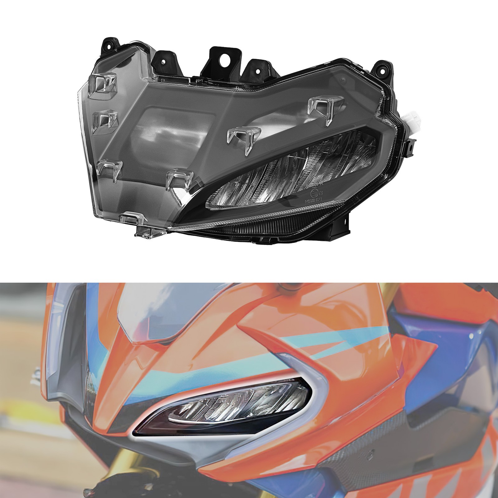 Motorcycle Front LED Headlight Assembly Fit For CFMOTO 250SR 2020-2022 2021