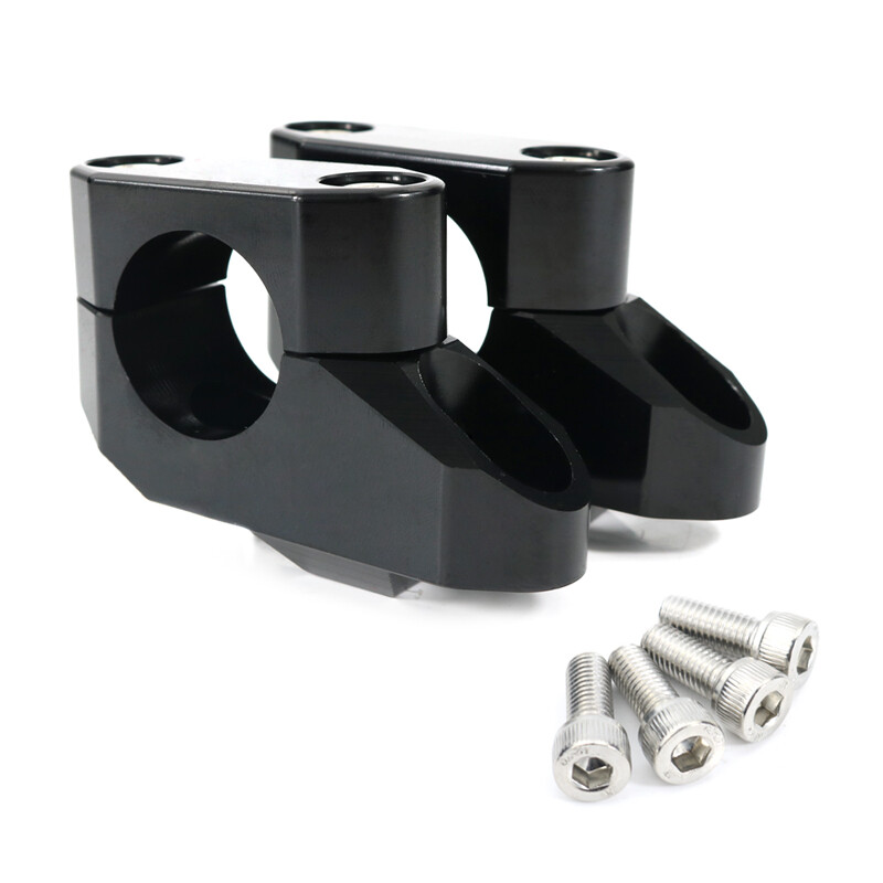 Alloy Offset HandleBar Mounting Risers Fit For Triumph Speed Triple 1050i R/RS S