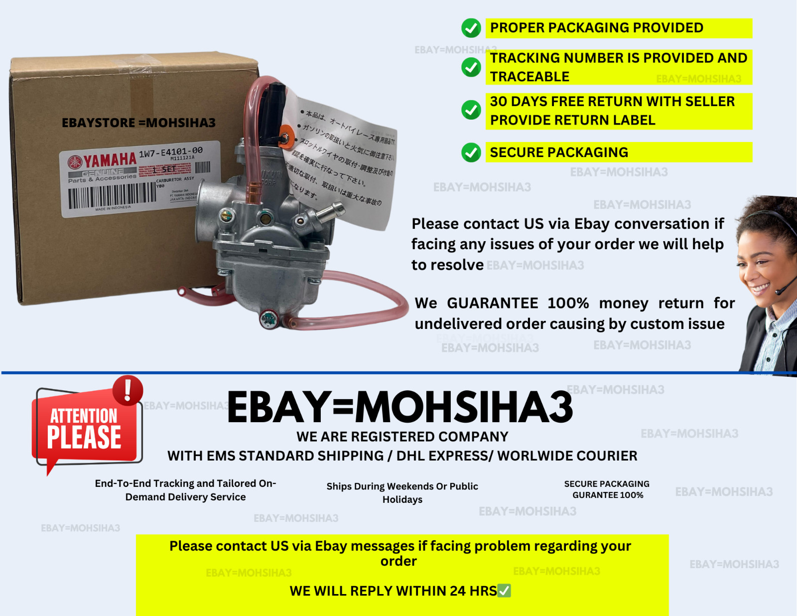 YAMAHA Y80 PW80 CARBURETOR Assy OEM Thailand