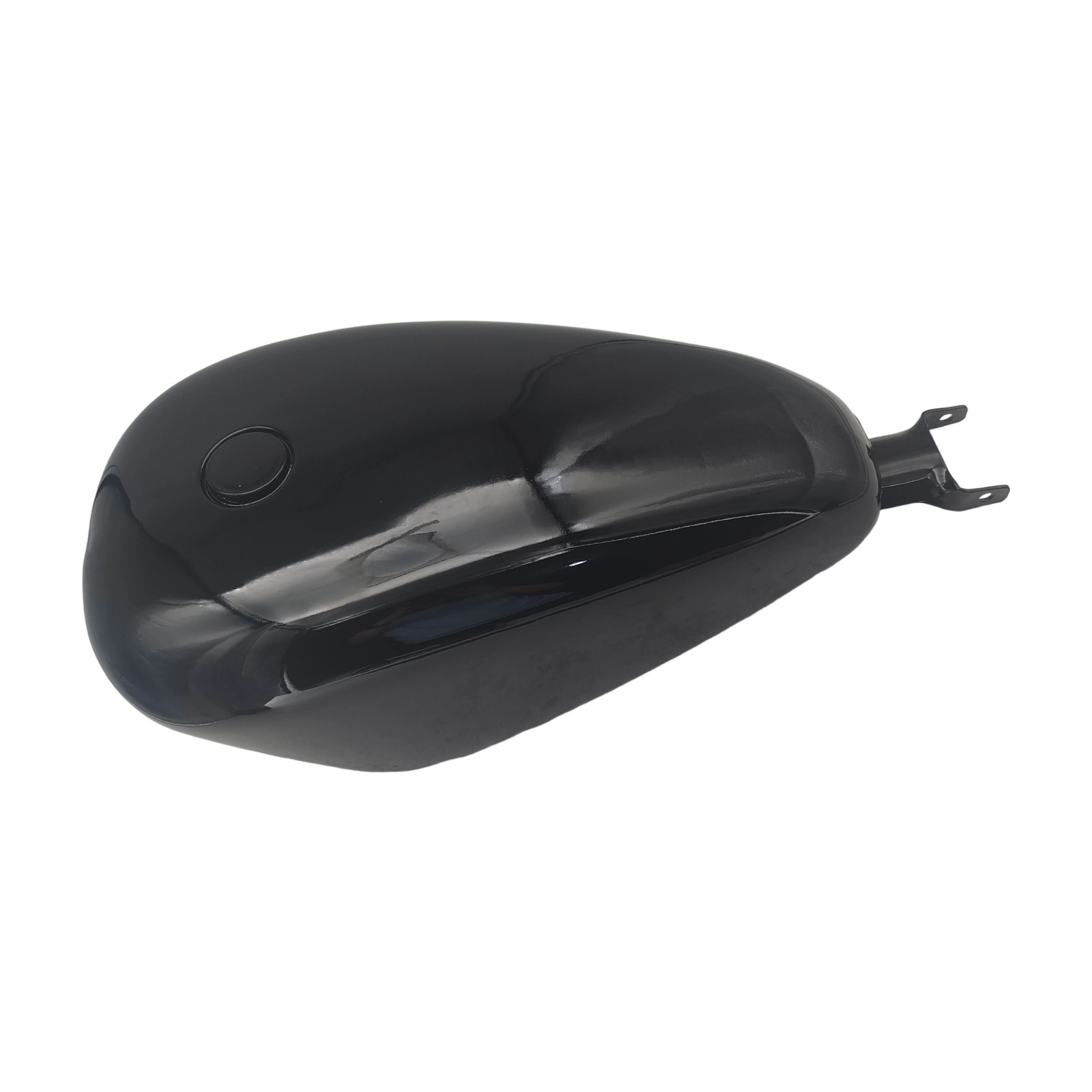 Vivid Black 3.7gal. Gas Fuel Tank Fit For Harley Sportster 883 XL 1200 04-06