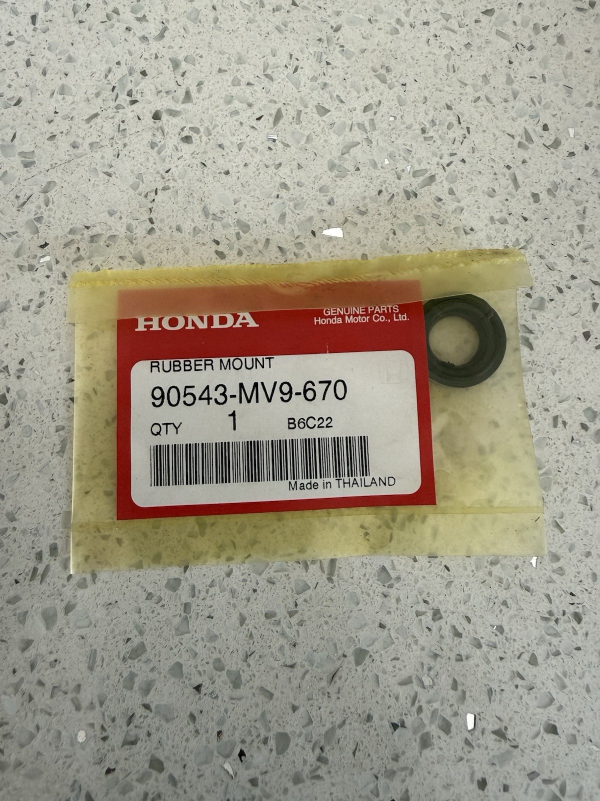 Genuine Honda Camshaft Valve Cover Rubber Mounting Seal 90543-MV9-670 BRAND NEW