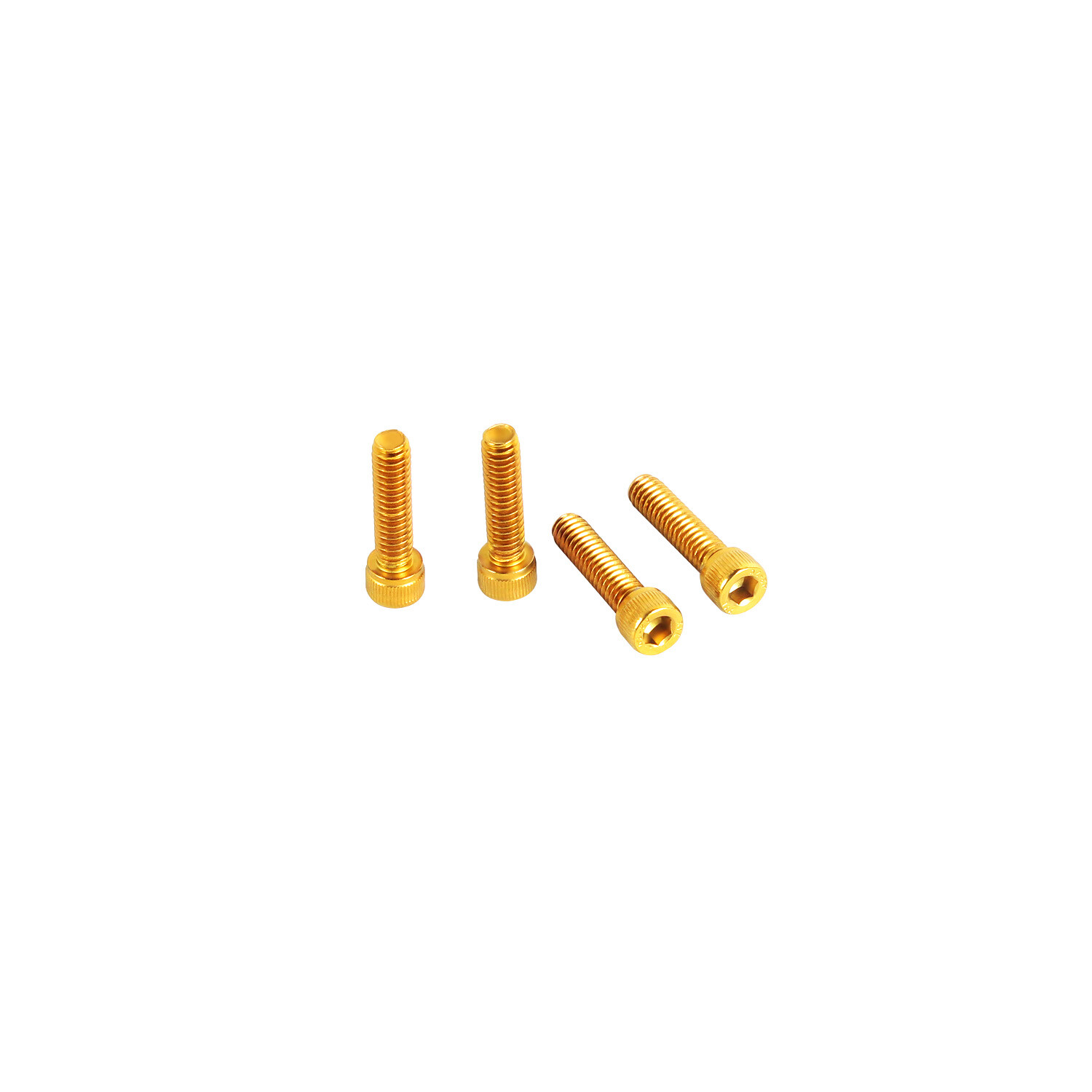 4PCS Handlebar Clutch Brake Clamp Lever Bracket Screws for Harley Softail Dyna