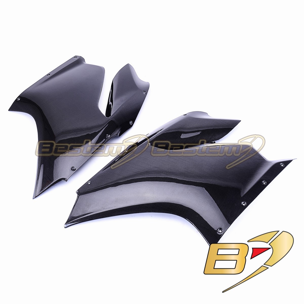Ducati 899 1199 Panigale Side Fairing Body Panel Side Cover 100% Carbon Fiber