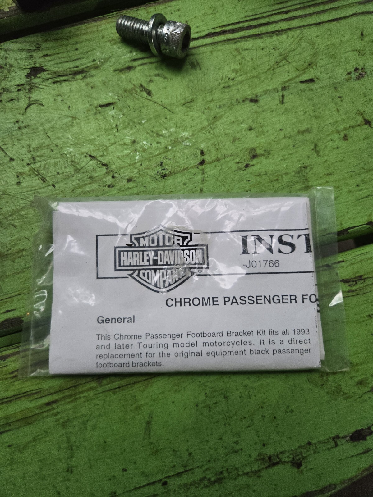 Harley-Davidson Motorcycle OEM Passenger Footboard Brackets 53070 00