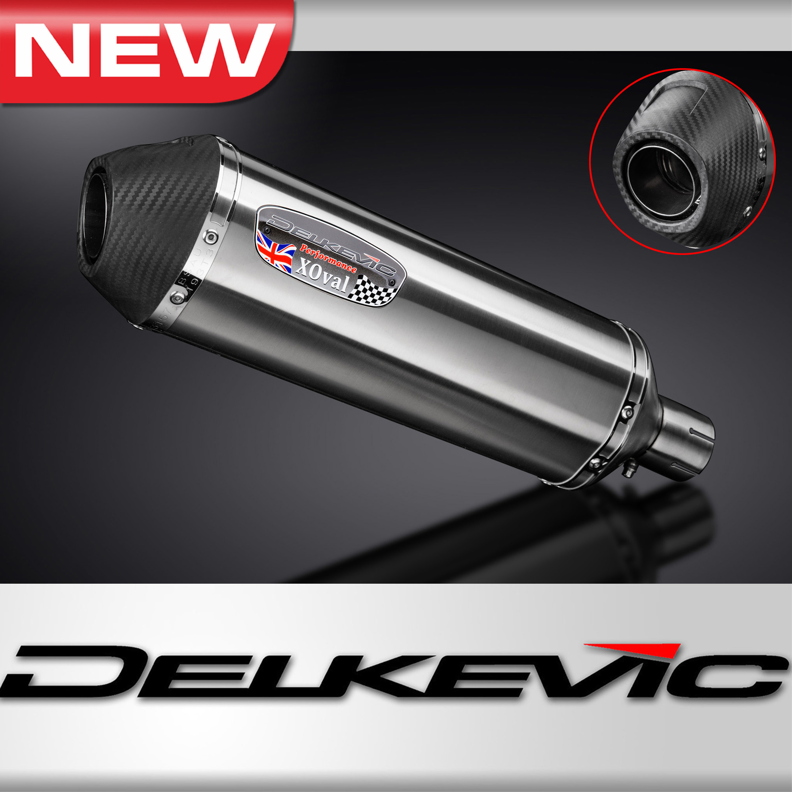 Can-Am Spyder 990 2008-2011 Slip On 13.5″ X-Oval Stainless Exhaust Muffler Kit
