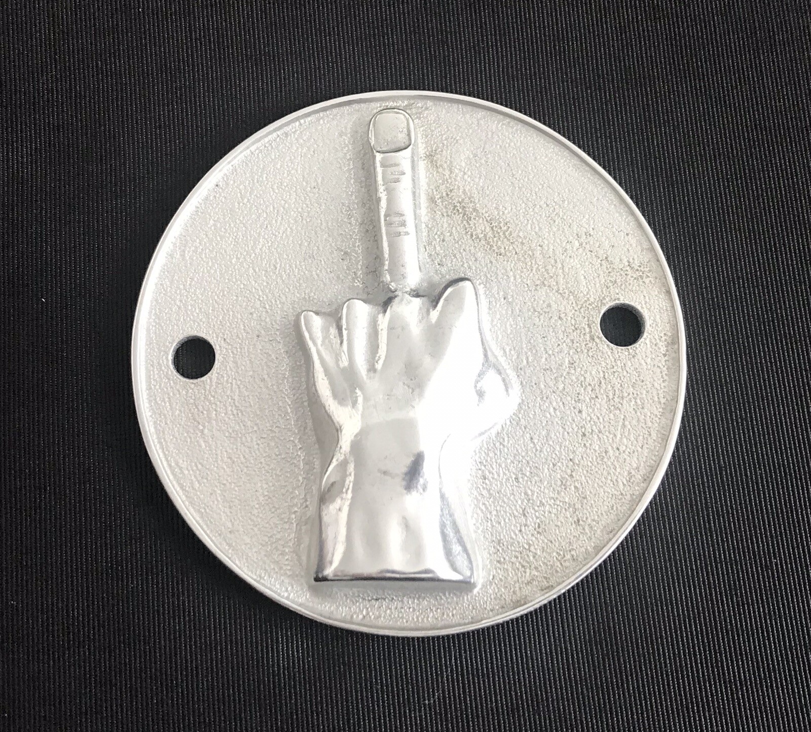 HARLEY- MOTORCYCLE MIDDLE FINGER FU IGNITION POINTS 3D COVER