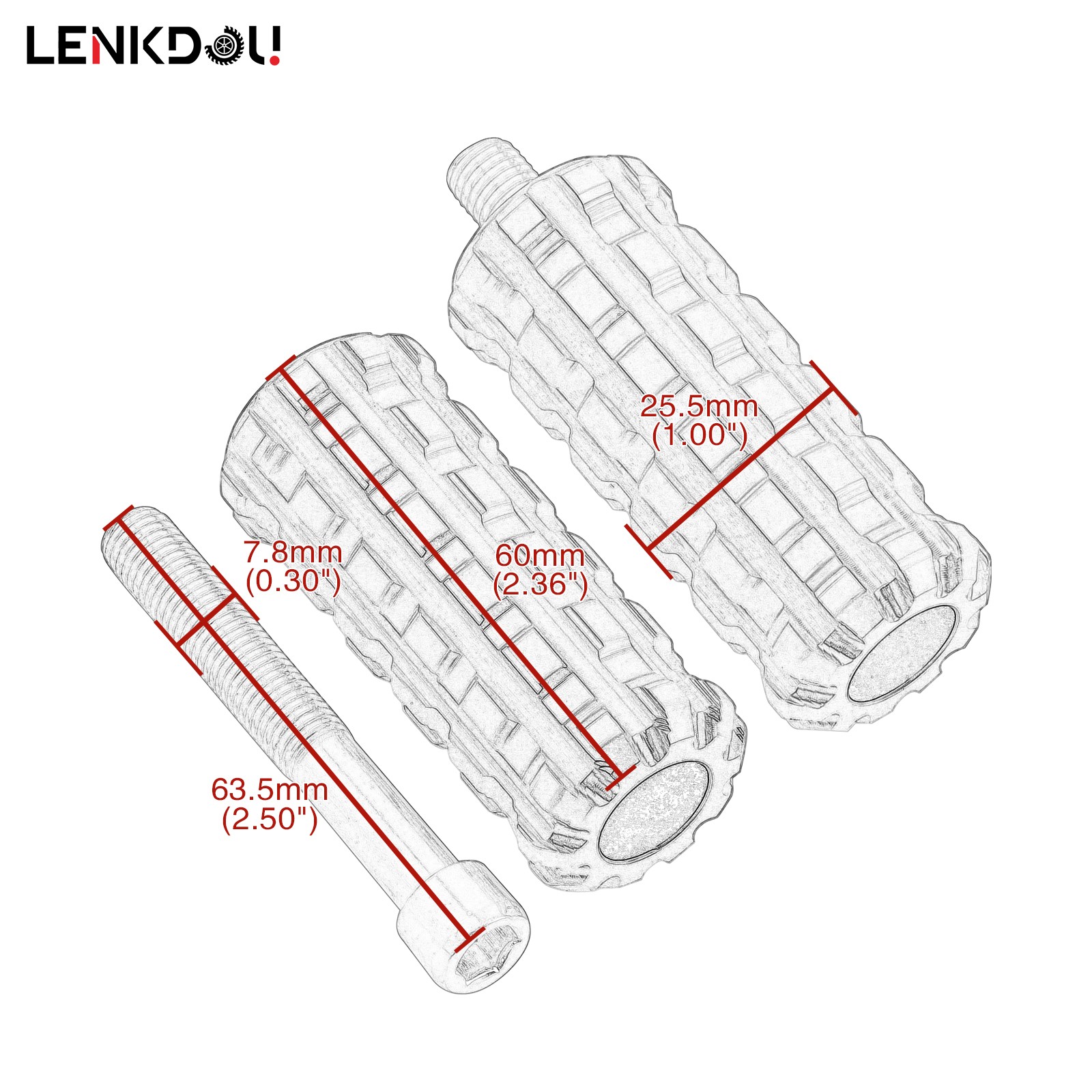 MX Style Shifter Shift Peg Anti-Skid Pedal For Harley Touring Dyna Sportster XL