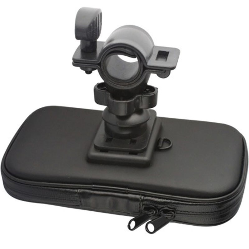 360° Rotatable Rainproof Holster Cover Case Bike Mount Fit For All Cell Phones