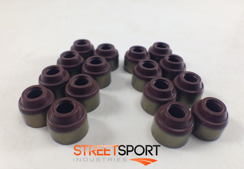 Kawasaki ZX-6 ZX-7 ZX-7R ZX 600 750 “1990 – 2003” Valve Seals – Set of 16 – NEW