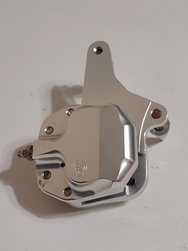 GMA Front Brake Assembly for ’84-99 FX & FL, Never used, Annodized Finish