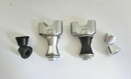 KDX200 – Solid Handlebar Mounts – Bar Cones – Billet Aluminum – Mount Fork KDX