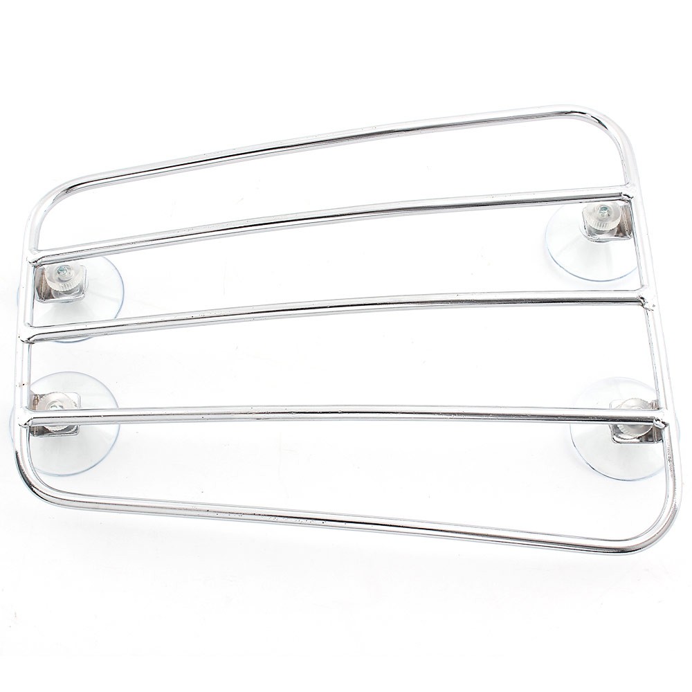 Universal Motorcycle Suction Cup Style Fuel Gas Tank Luggage Rack For Triumph