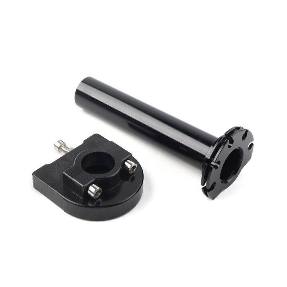 7/8″ Turn Twist Throttle Handle Bar Throttle Tube Fit Motorcycle Universal Black