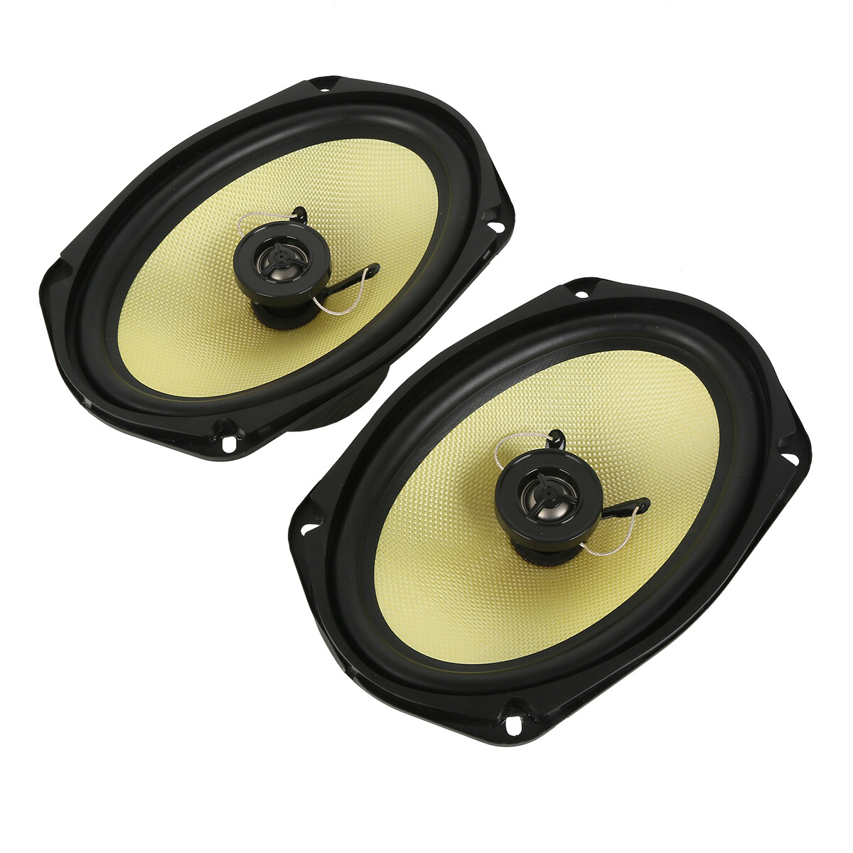 Matte Hard Saddlebags Lid 6×9” W/ Speakers Fit For Harley Touring Glide 2014-Up