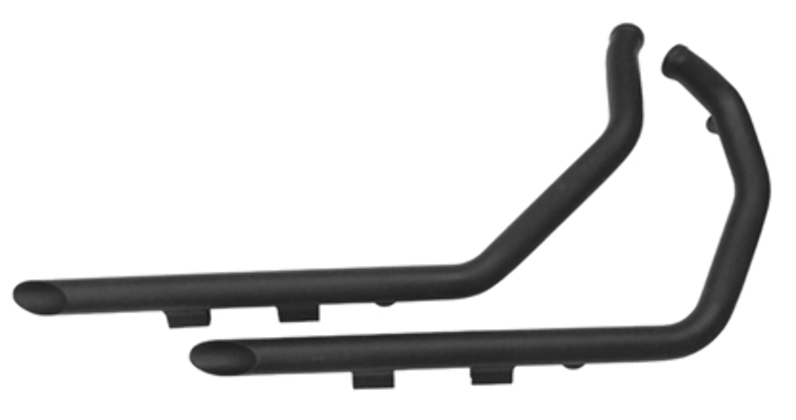 BLACK 1 3/4″ SLASH CUT DRAG PIPES FOR HARLEY SPORTSTER MODELS 2004-2013