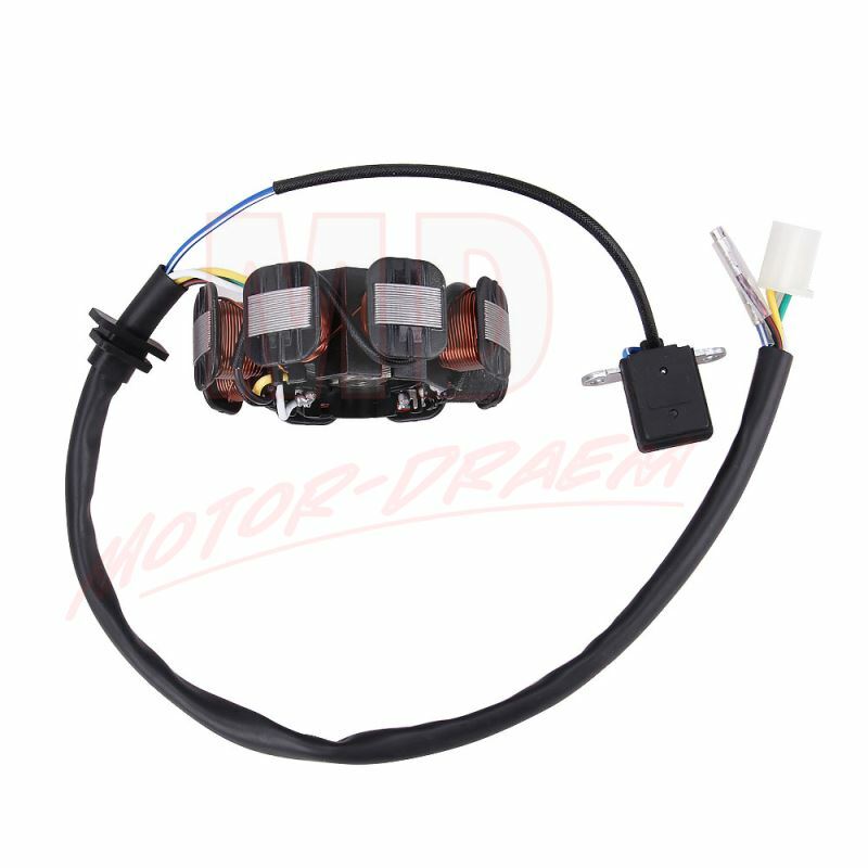 8 Coil Pole Magneto Stator For GY6 ATV Scooter Moped 150cc ROKETA TAOTAO SUNL US