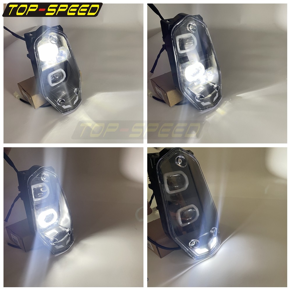 Rally Fairing Windshield W/ LED Headlight For 450 RALLY REPLICA 690 790 701 BAJA