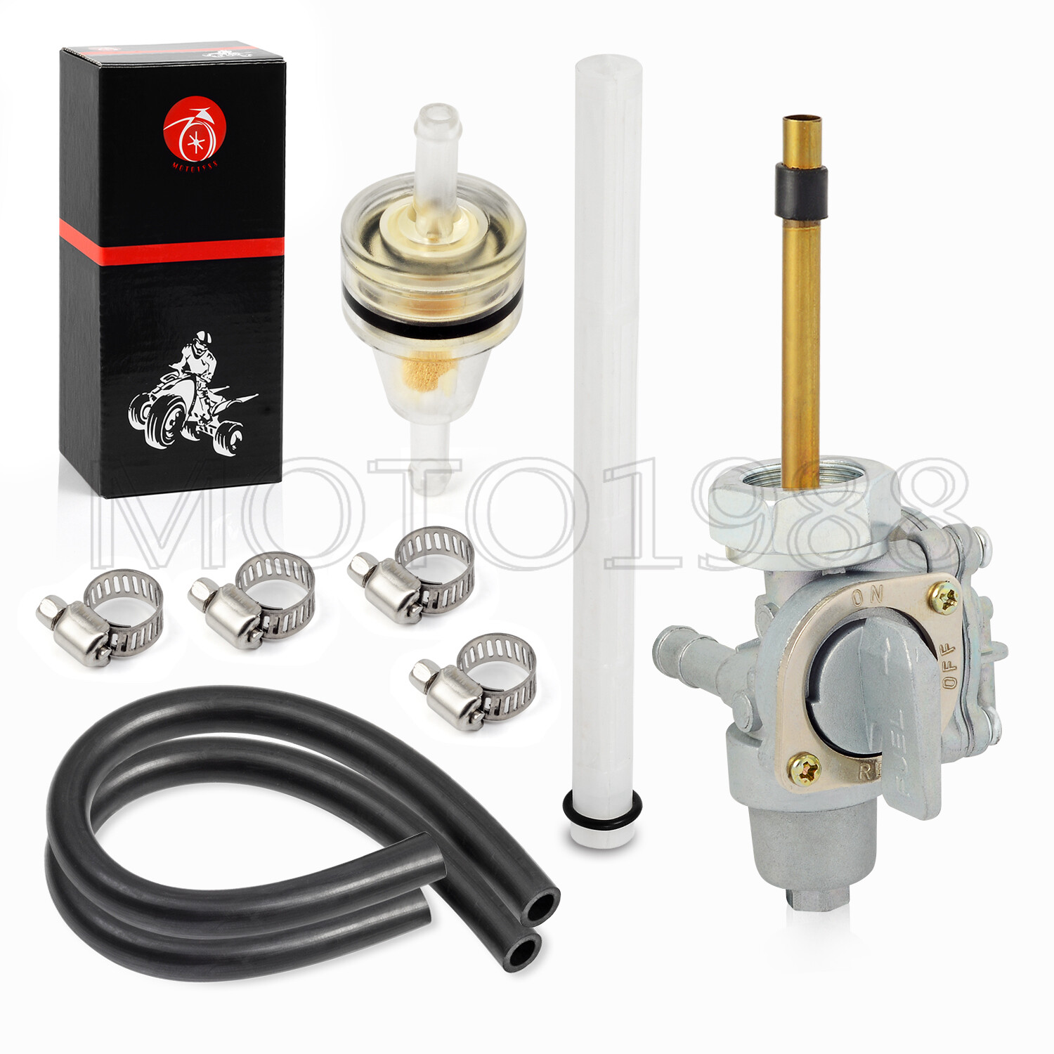 Tank Fuel Valve Petcock With Fuel line For Honda Nighthawk 750 CB750 1991-2003