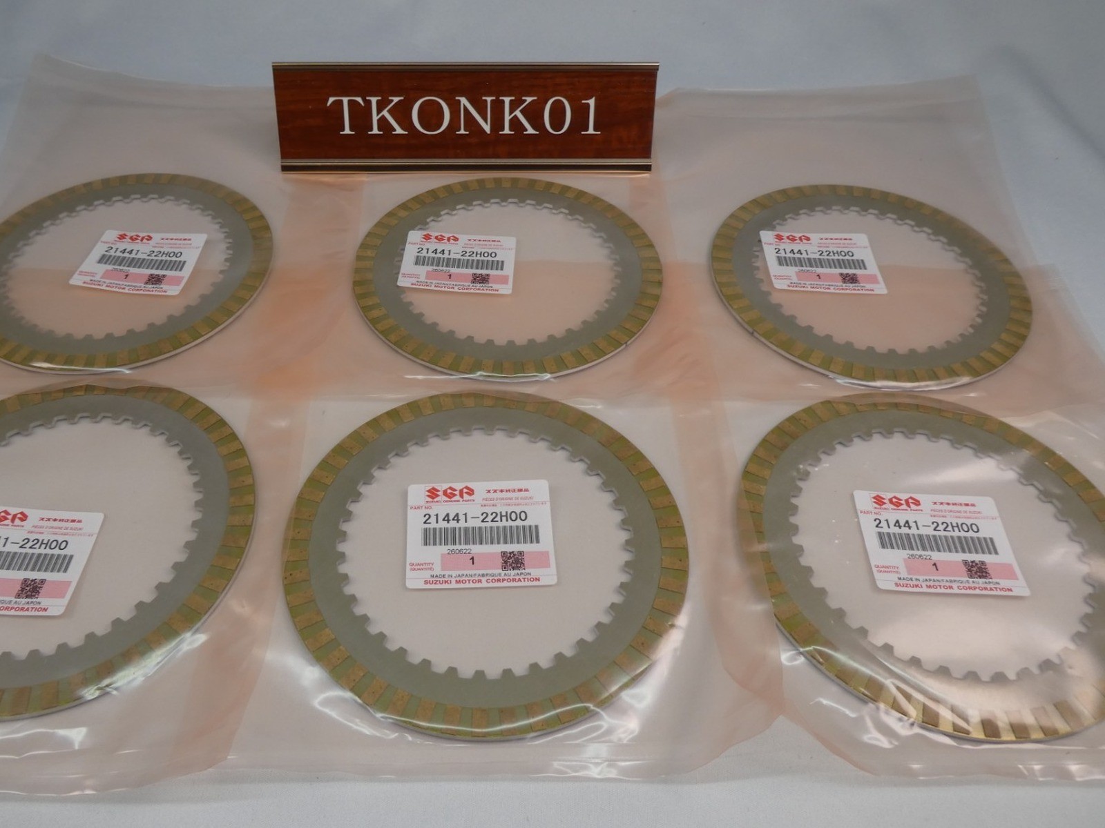 Suzuki Genuine OEM Clutch Kit Plate 21441-22H00 Boulevard M109R VZR1800 New JDM