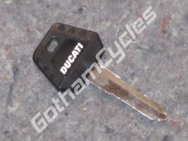 New Ducati Genuine OEM Blank Uncut Ignition Key 59840113A 598.4.011.3A