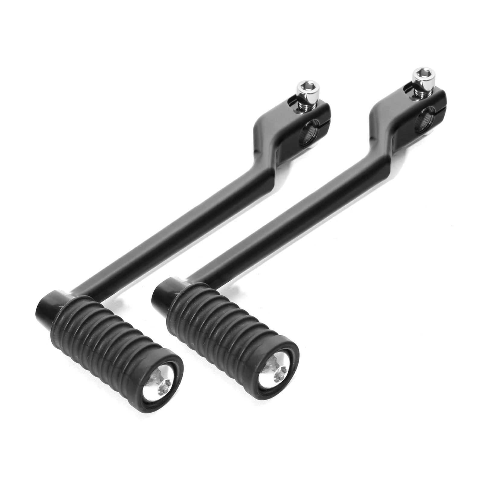 Left Front & Rear Heel Toe Shift Lever Pedal Fits For Harley FL Softails 1986-UP