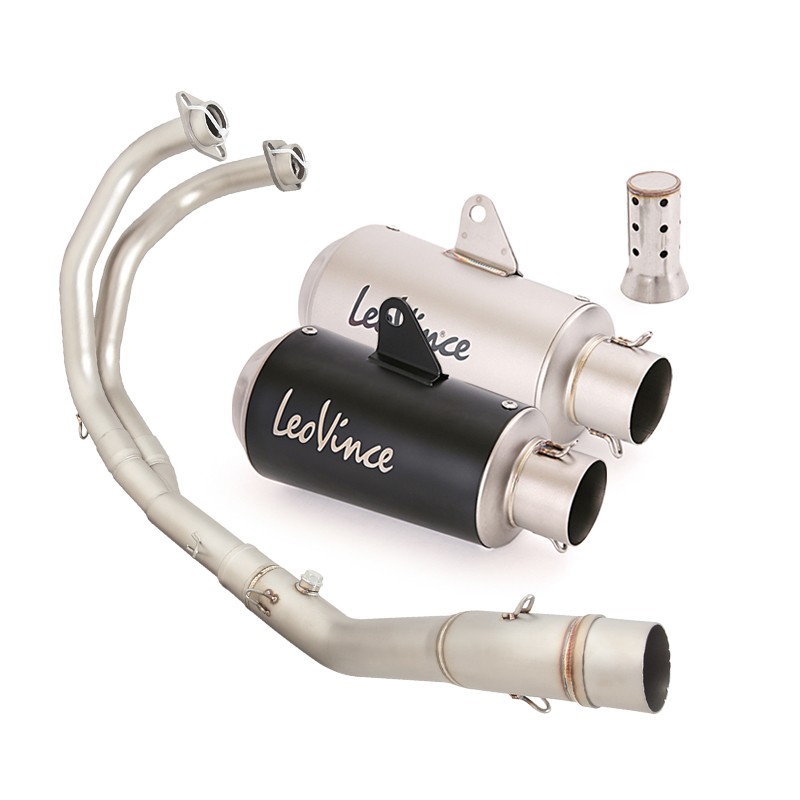 For Yamaha YZF R3 2015-2026 MT-03 Complete System Exhaust Front Pipe Muffler Tip