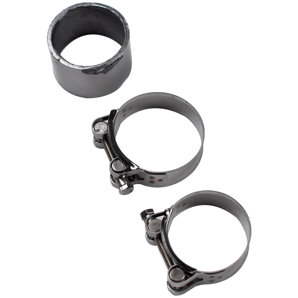 For Kawasaki Ninja ZX6R 2009-2022 Full System Header Exhaust Front Mid Link Pipe