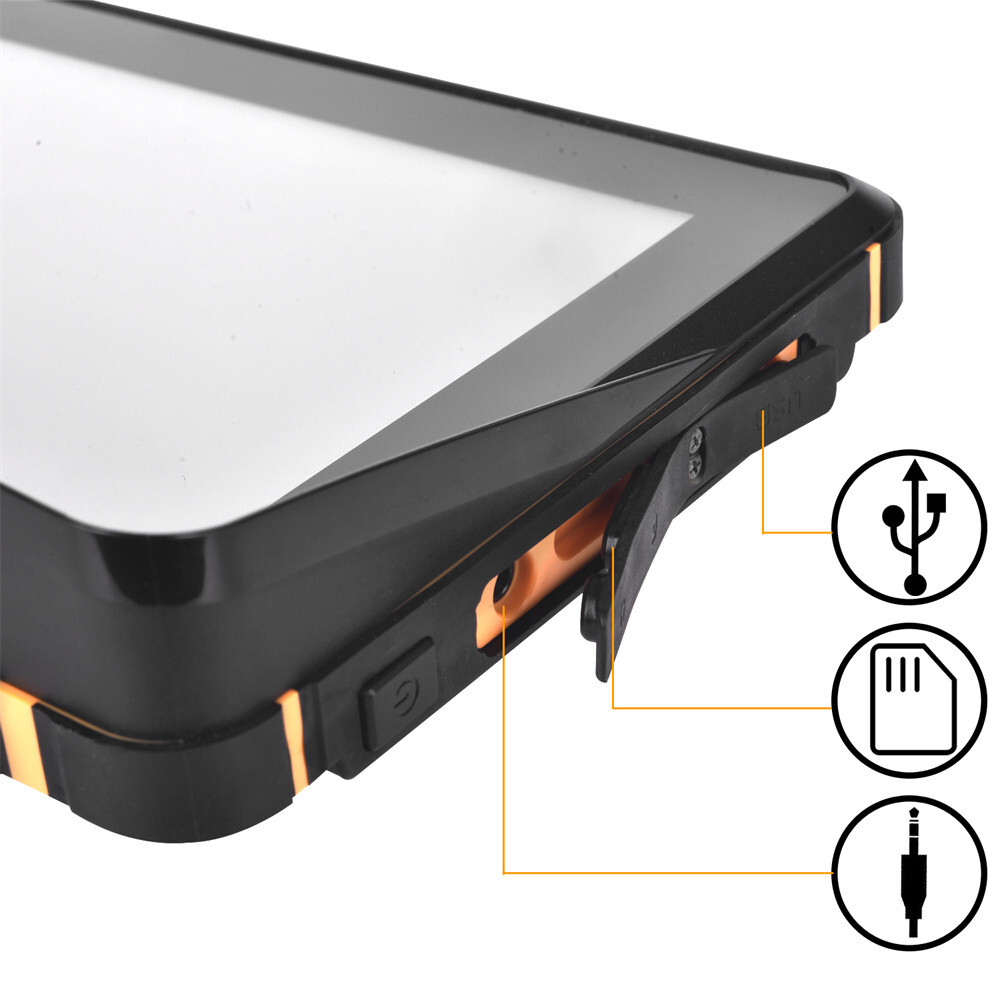 7″ Motorcycle GPS Navi For CarPlay Android Auto Touch Bluetooth Waterproof