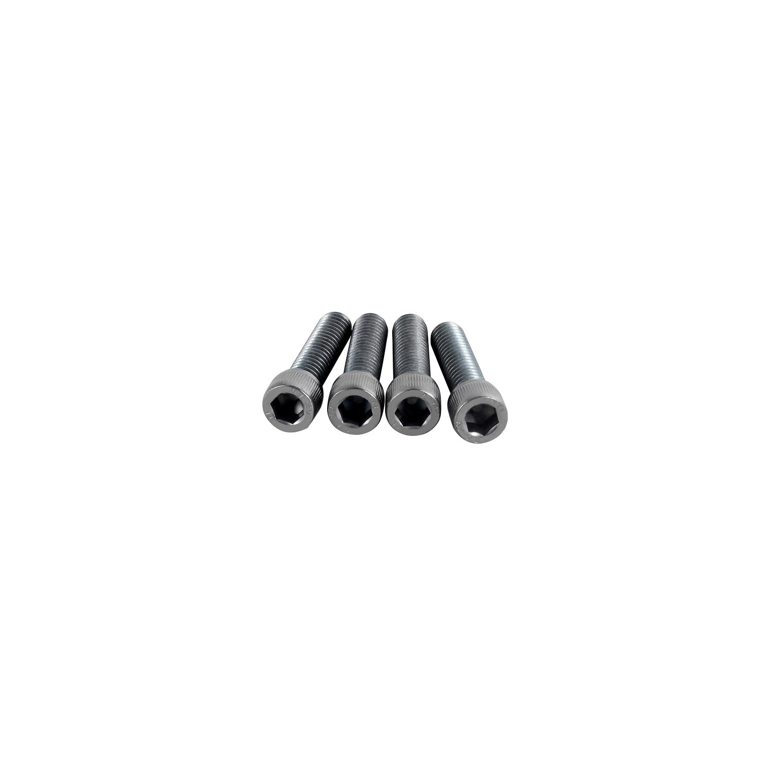 4PCS 5/16” Black Handlebar Riser Top Clamp Cover Bolt Screws for Harley Softail